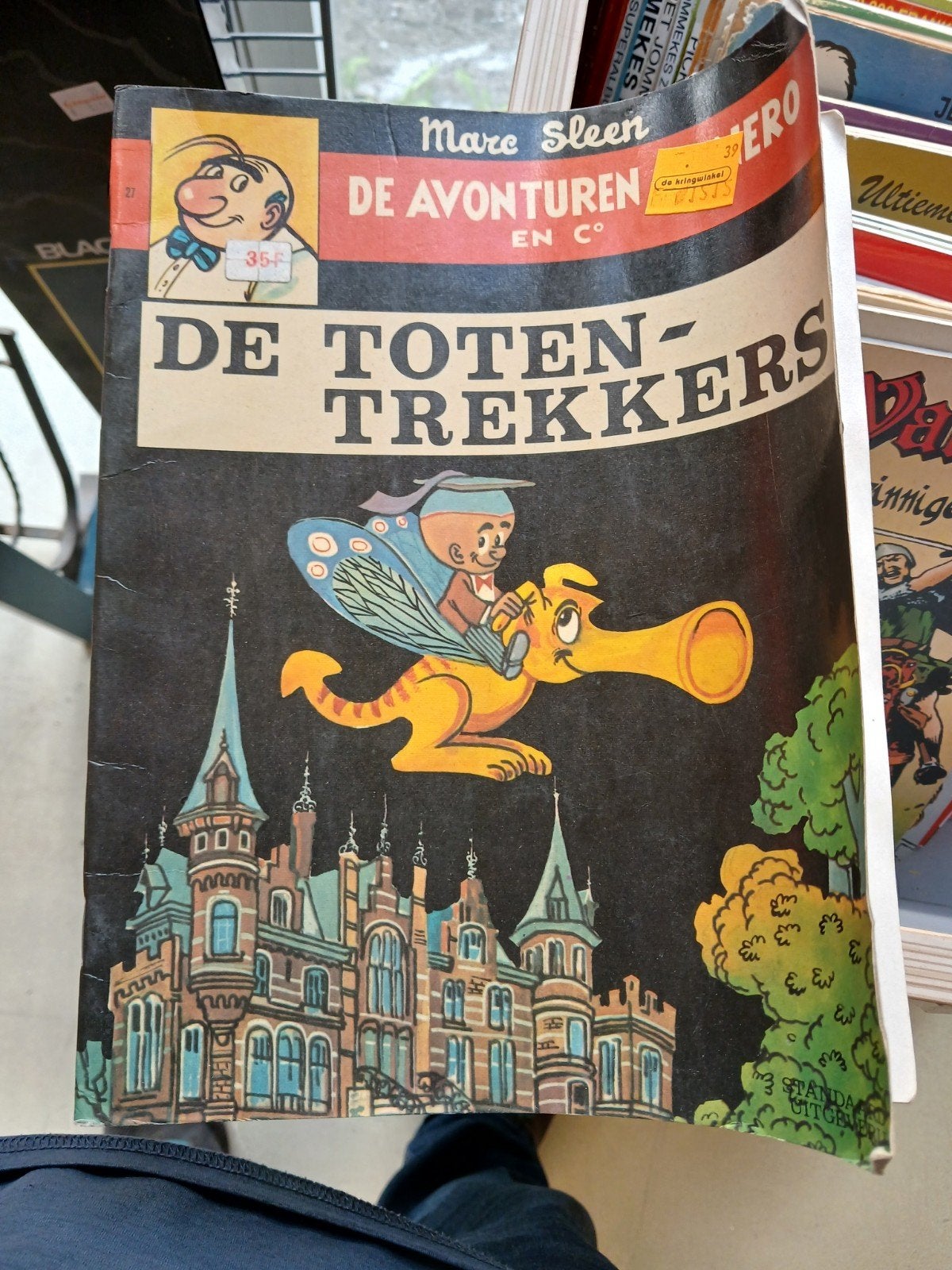 strip de avonturen van Nero en c  nr 27de totentrekkers, Boeken, Marc sleen, Eén stripboek, Ophalen, Gelezen