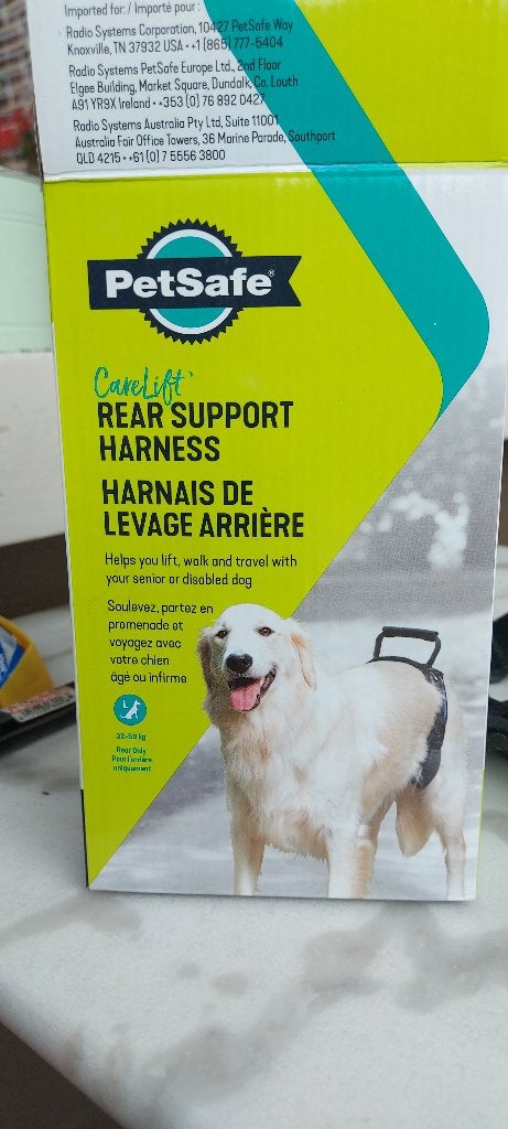 Harnais de levage arrière pour chien, Animaux & Accessoires, Autres marques, Enlèvement ou Envoi, Comme neuf, Harnais pour chien