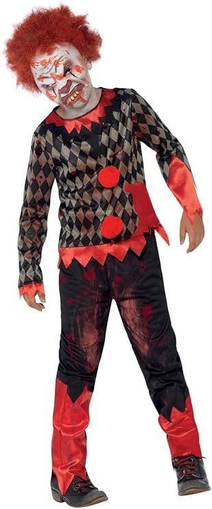 Déguisement Halloween Smiffys Costume clown zombie deluxe, Enfants & Bébés, Enlèvement ou Envoi, Neuf, 146 à 152, Garçon ou Fille