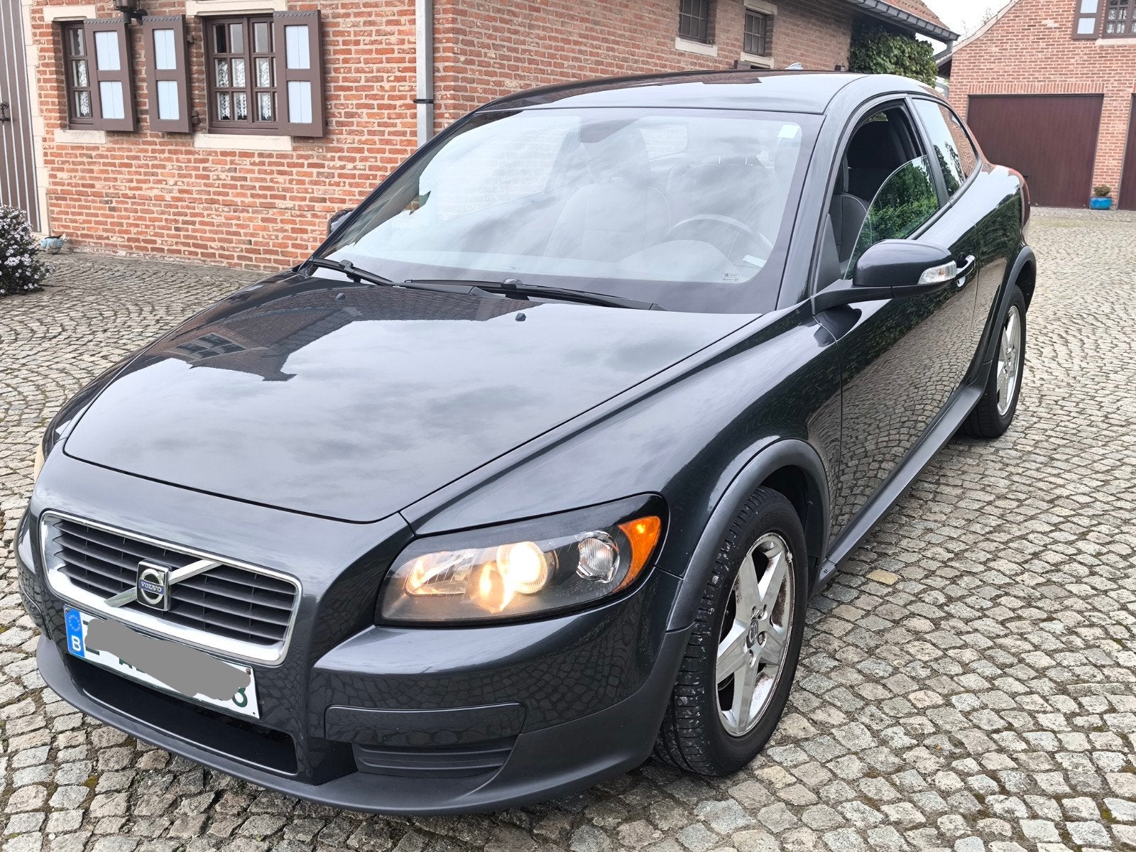 Volvo C30 Diesel 1.6 , très propre , 80 kw , Euro 5, Auto's, Zwart, 4 cilinders, Bedrijf, Te koop