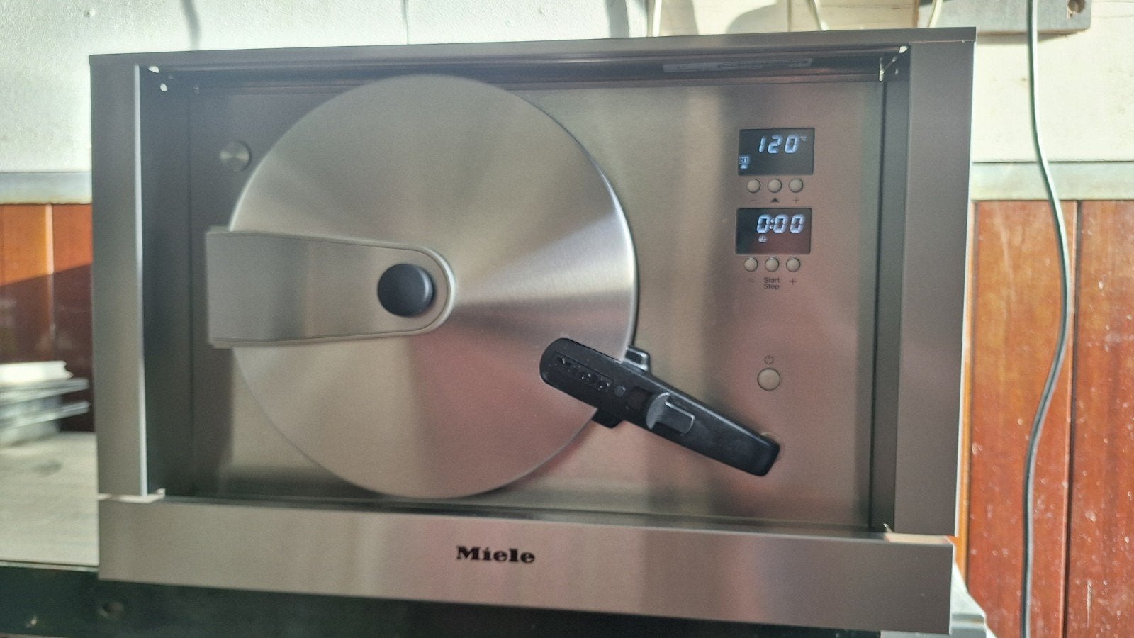 Nieuwste model Miele hogedruk stoomoven DGD7035 steamer, Elektronische apparatuur, Ophalen, Minder dan 45 cm, Inbouw, Miele