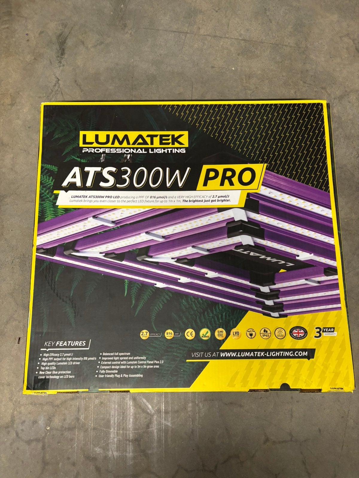 Lampe Lumatek ATS 300W PRO, Enlèvement, Comme neuf