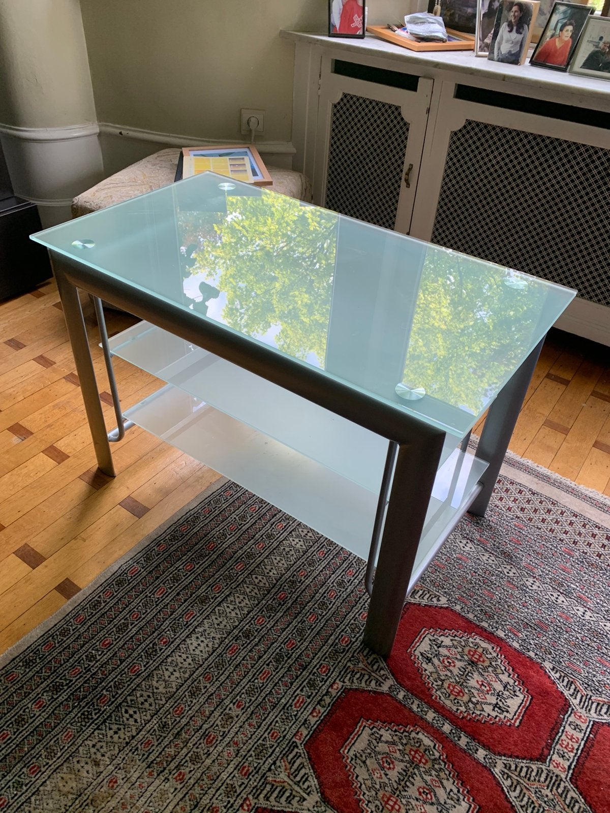 Meuble TV, Enlèvement, Comme neuf, Verre