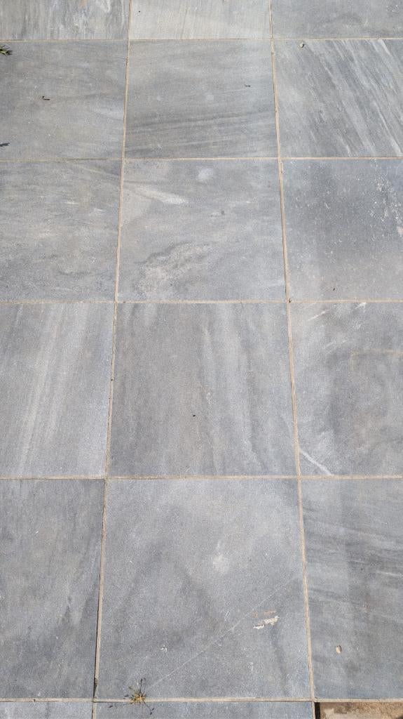 Vietnamese of Chinese Blauwe Steen (40m²), Tuin en Terras, Tegels en Klinkers, Ophalen, Gebruikt, Terrastegels, Natuursteen