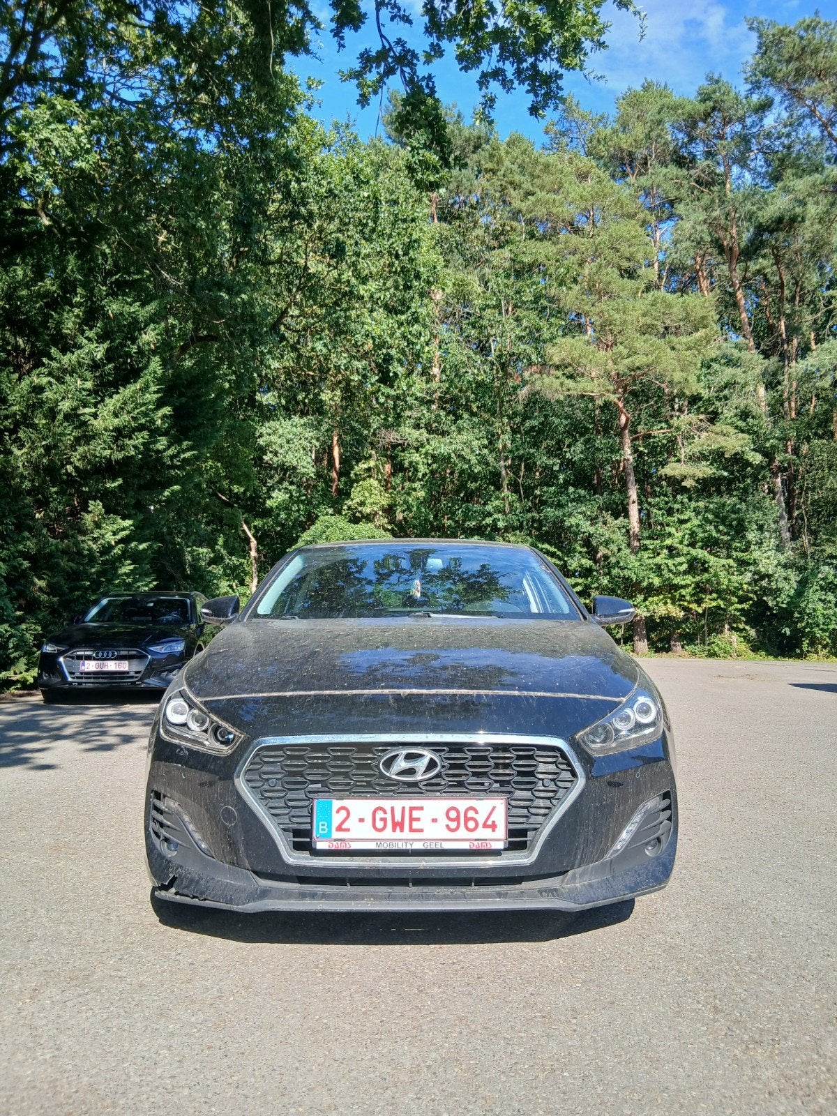 hyundai i30 fastback MET CARROSERIE SCHADE, Auto's, Hyundai, Particulier, i30, ABS, Achteruitrijcamera, Adaptieve lichten, Airbags