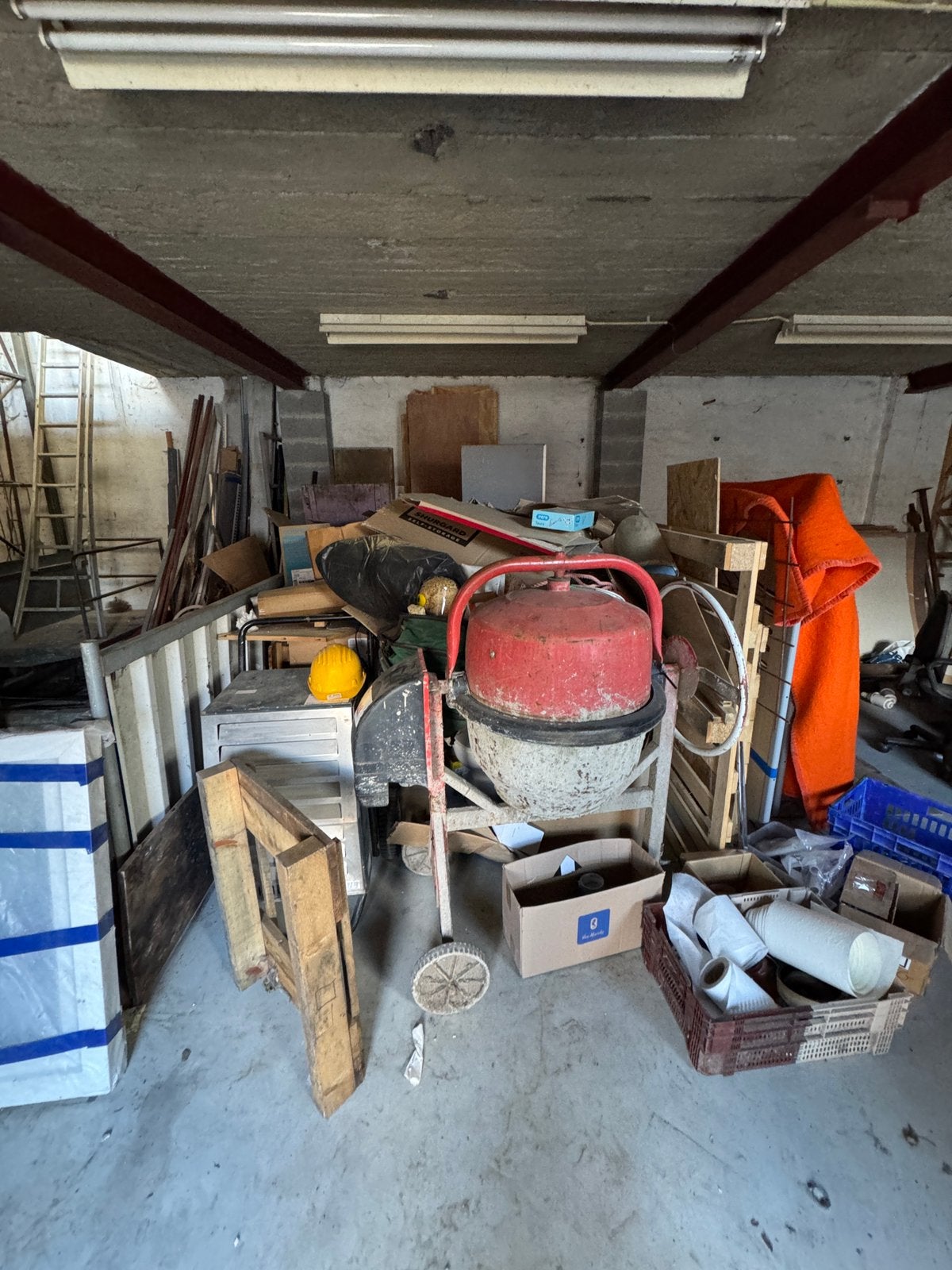 Lot voor bouwmachines, Doe-het-zelf en Bouw, Ophalen, Gebruikt