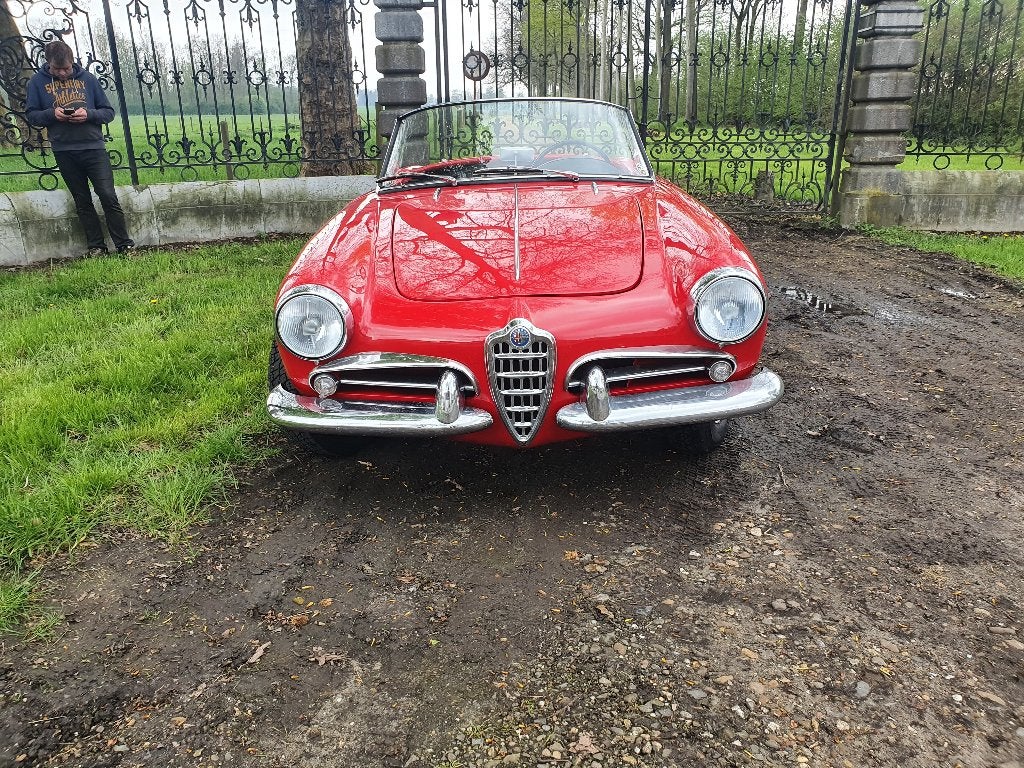 alfa romeo giulietta spider veloce 1960 s 101, Auto's, 100 kW, Achterwielaandrijving, Sportpakket, Zwart