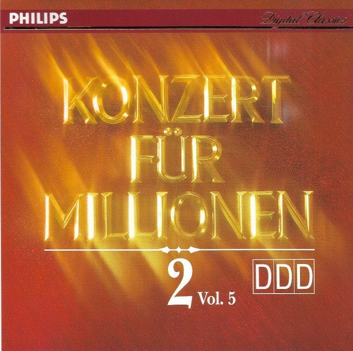 VENTE - CD Various Concert for Millions 2 vol.5, Envoi