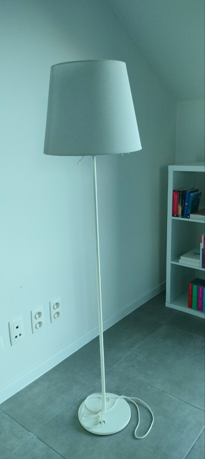 Lamp met 2 lampkappen, Ophalen, Gebruikt