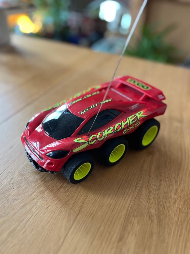 Tyco Scorcher 6.0V Jet Turbo met controller en batterij, Verzamelen, Ophalen of Verzenden, Gebruikt