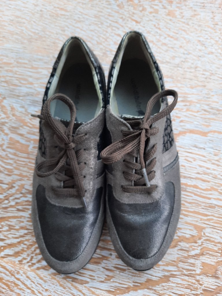 Comfortabele sneakers WALDLAÜFER - 6,5, Verzenden, Zo goed als nieuw, Sneakers, Bruin