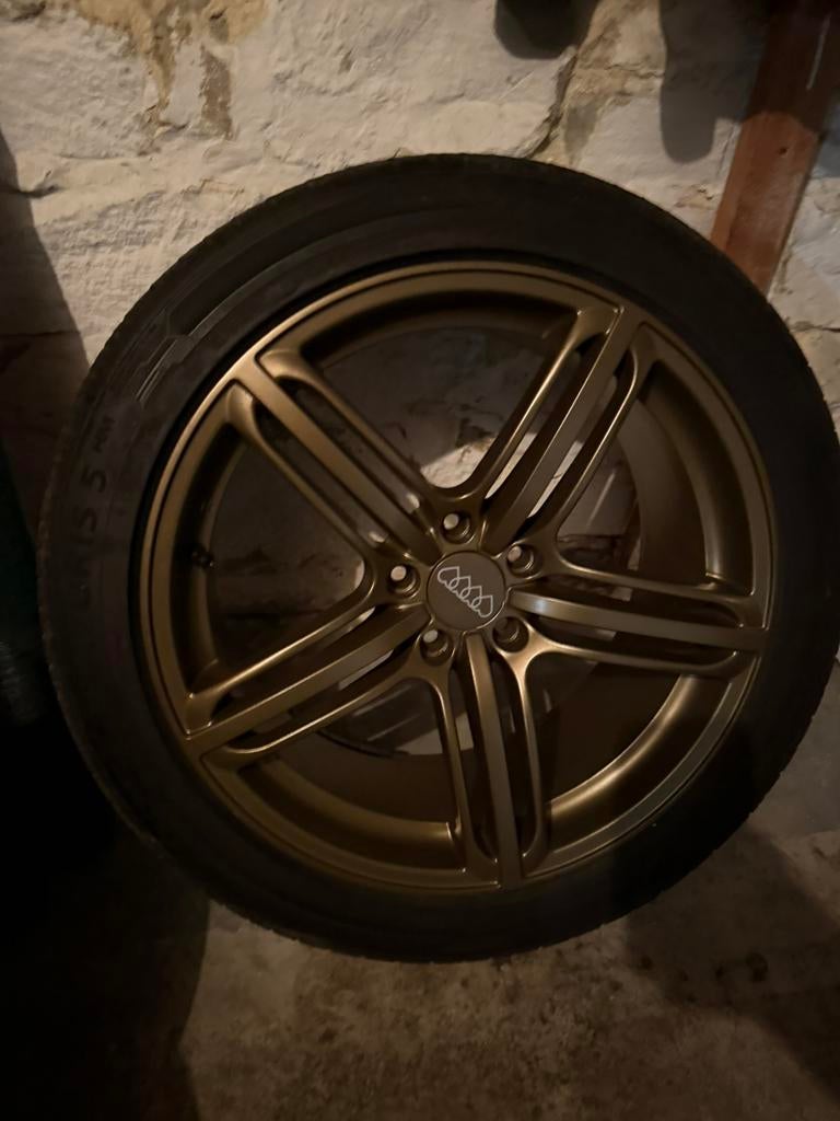 Jante alu 5/112 audi vw 19 pouces, Ophalen, Zo goed als nieuw