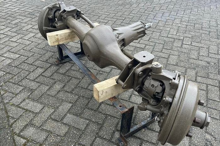 Unimog 404 complete achteras MET schuifbuis en portalen, Autos : Pièces & Accessoires, Enlèvement, Utilisé