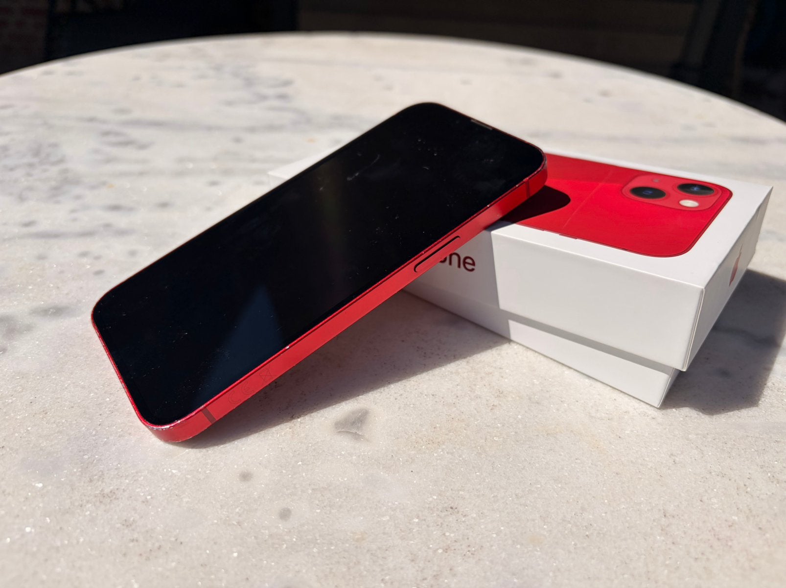 Iphone 13 128 GB product red, Telecommunicatie, Mobiele telefoons | Apple iPhone, Ophalen, Gebruikt, 128 GB, IPhone 13