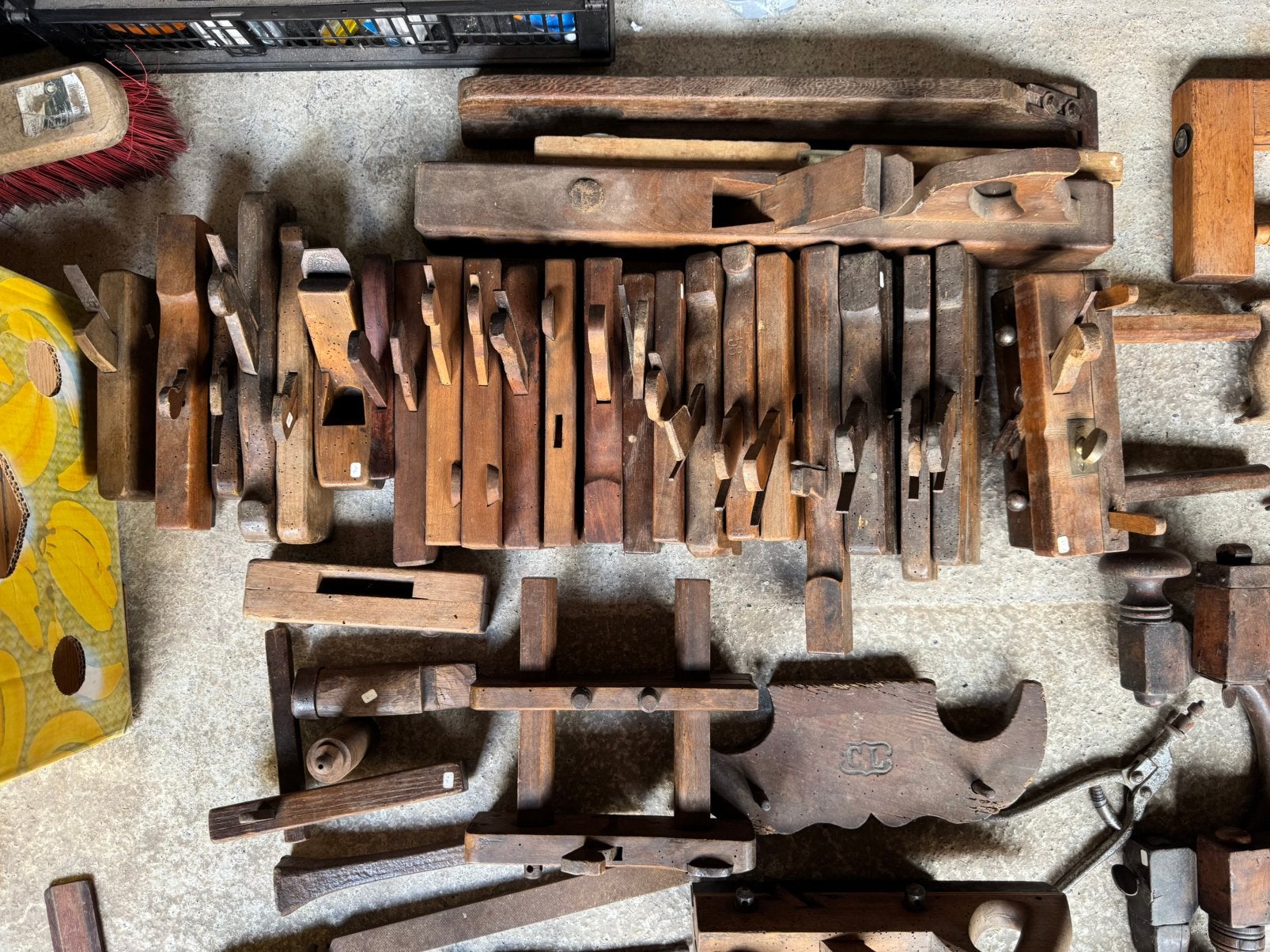 Outils de menuiserie anciens, Bricolage & Construction, Outillage | Outillage à main, Enlèvement, Utilisé