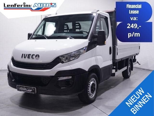 Iveco Daily 35S12 120 pk Pick Up / Open Laadbak LxBxH 350x20, Iveco, Wit, Trekhaak, Bedrijf