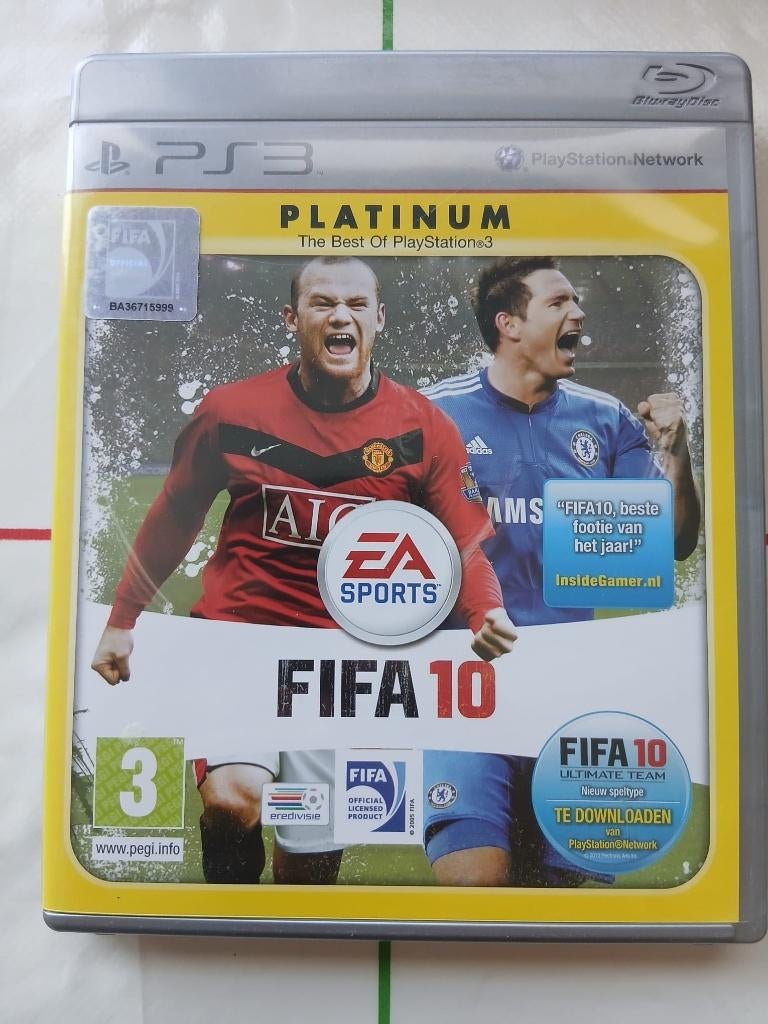 FIFA 10 (PS3), Games en Spelcomputers, 1 speler, Eén computer, Ophalen of Verzenden, Zo goed als nieuw