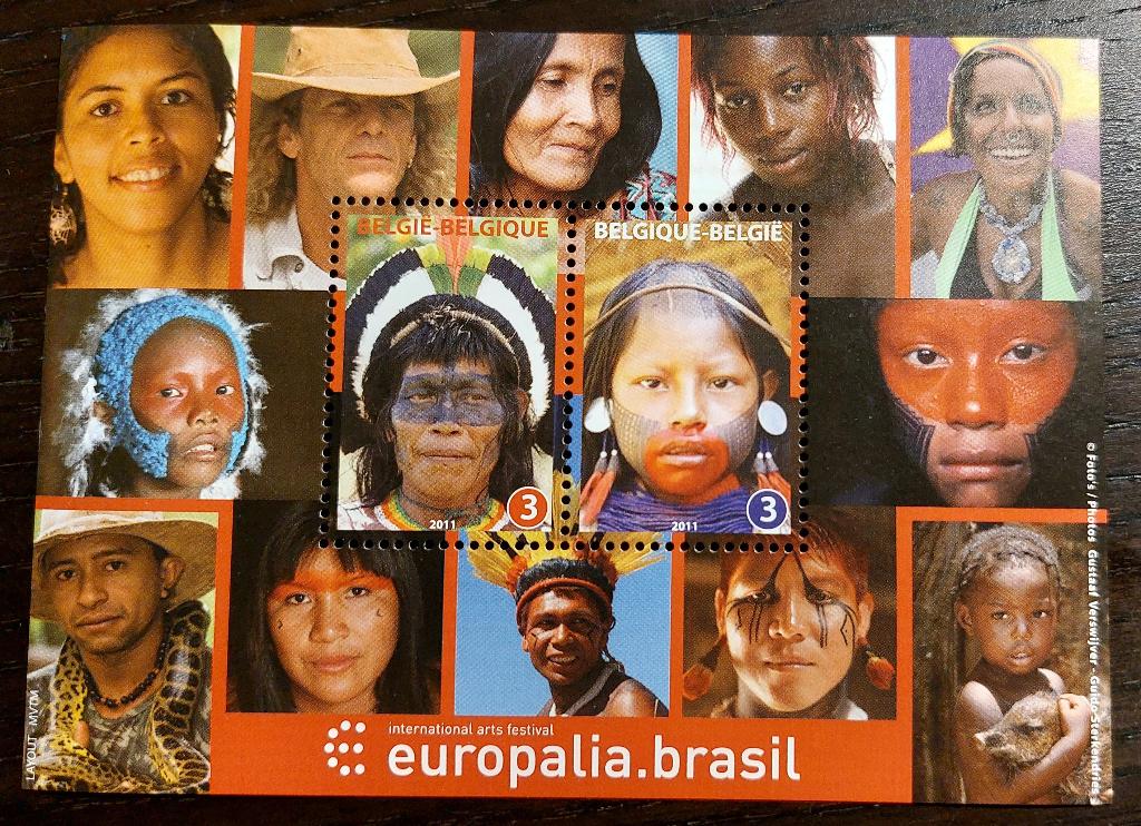 België: Europalia 2011 - BL196, Orginele gom, Ophalen of Verzenden, Zonder stempel, Postfris