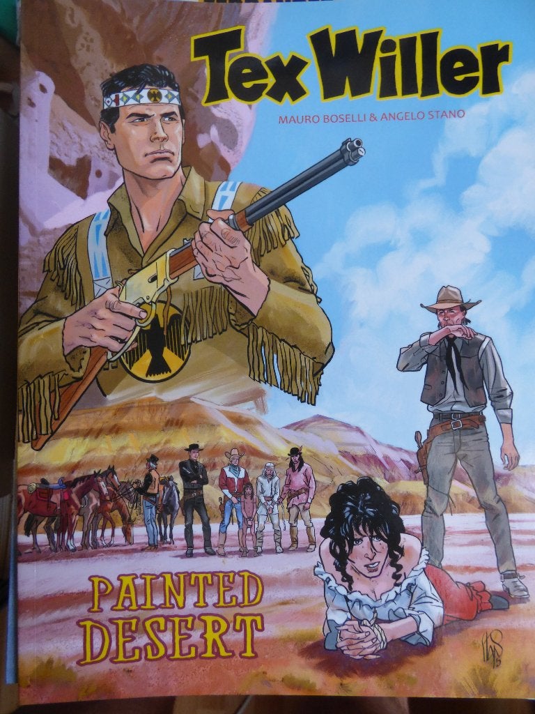 tex willer nr 4   painted desert, Envoi