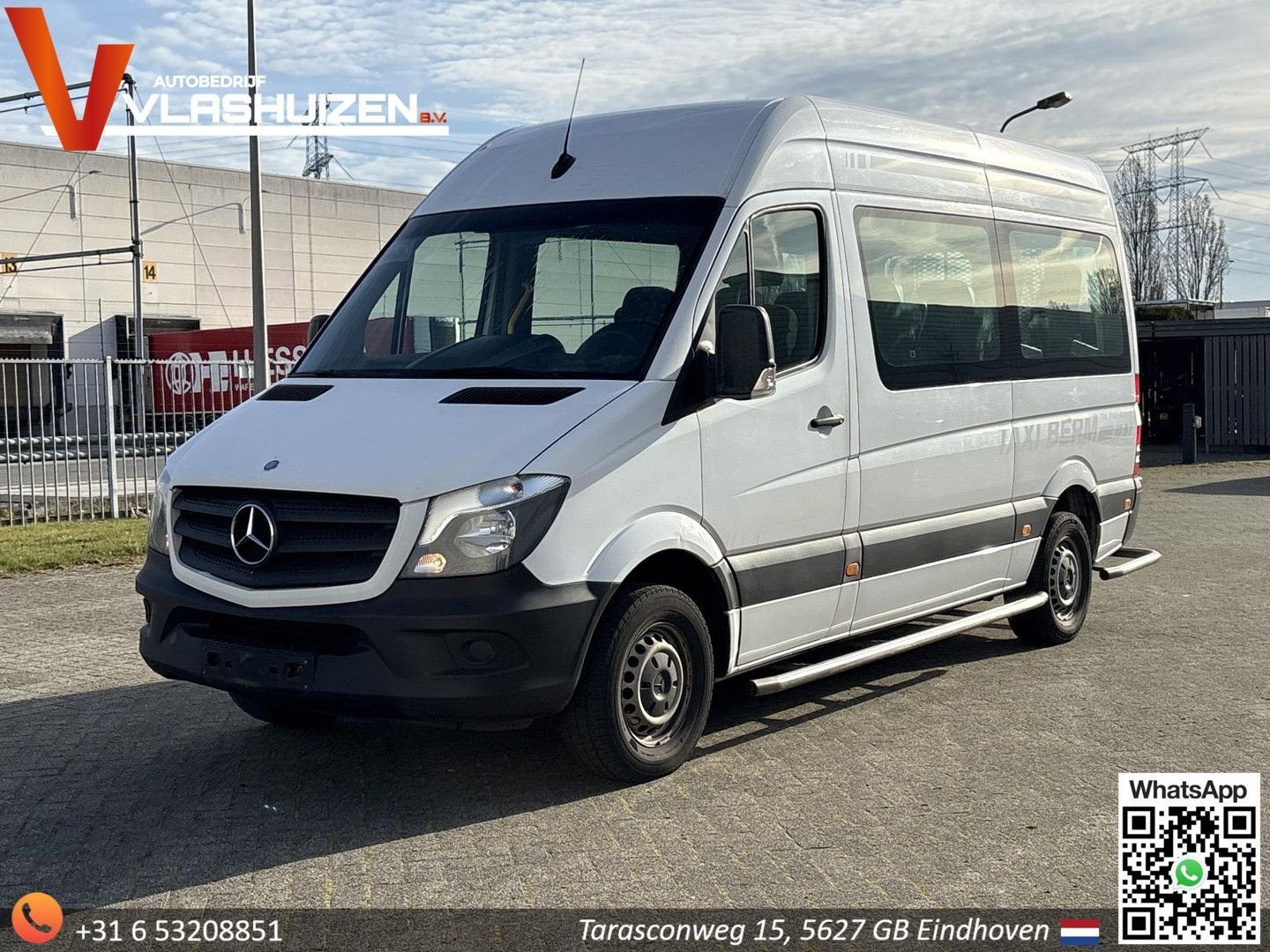 Mercedes-Benz Sprinter 314 2.2 CDI 366 9P. | € 8.450,- NETTO, Auto's, Mercedes-Benz, Monovolume, Wit, Bedrijf, Electronic Stability Program (ESP)