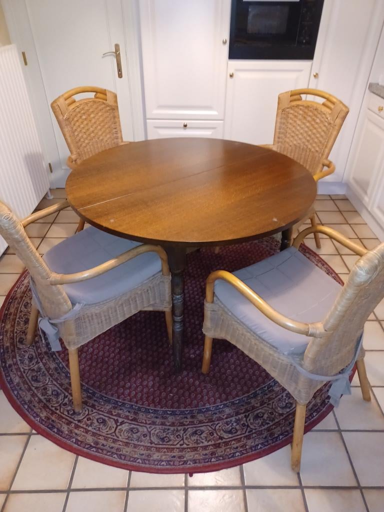 Table de cuisine avec chaises, Maison & Meubles, Tables | Tables à manger, Enlèvement