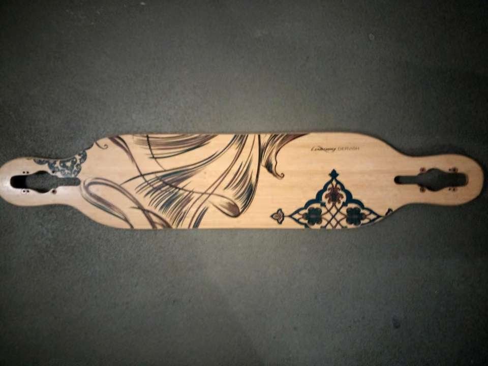 Loaded Dervish Flex 1 Longboard Deck, Enlèvement ou Envoi, Utilisé, Skateboard, Longboard