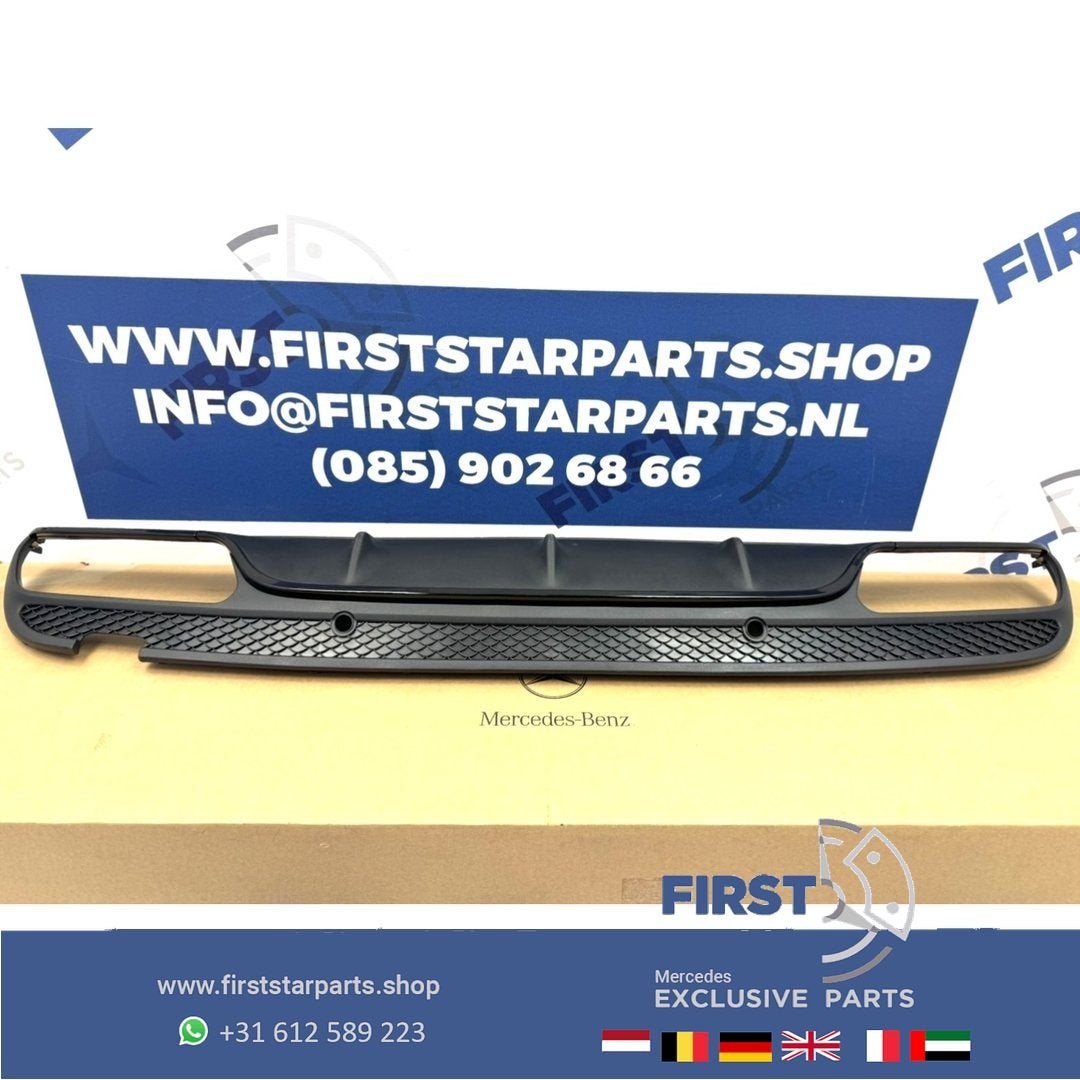 W205 C63 AMG ACHTERBUMPER DIFFUSER voor Mercedes C Klasse 20, Utilisé, -, -, Enlèvement ou Envoi