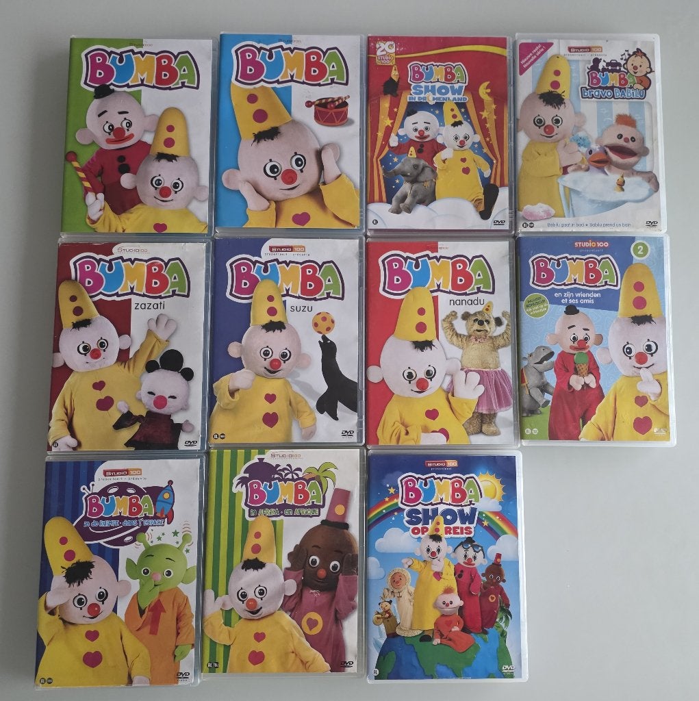 52 kinder DVD s Bumba, Lego , Tik Tak, K3....., Ophalen of Verzenden