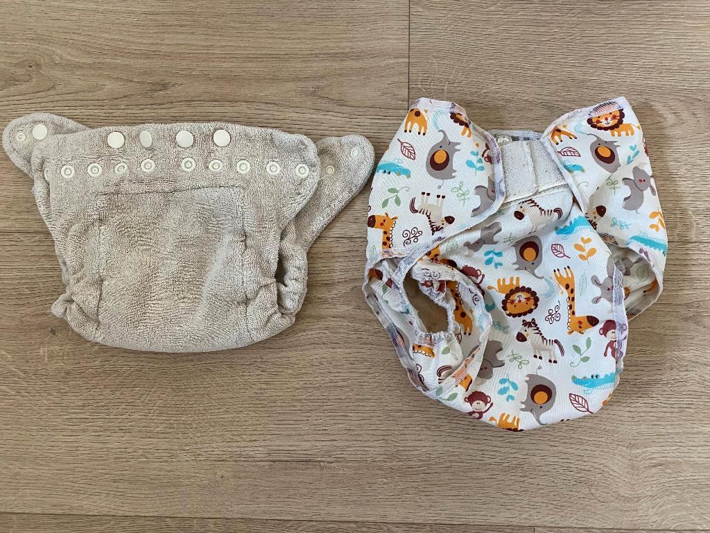 Wasbare luiers (Popolini), Kinderen en Baby's, Ophalen, Gebruikt