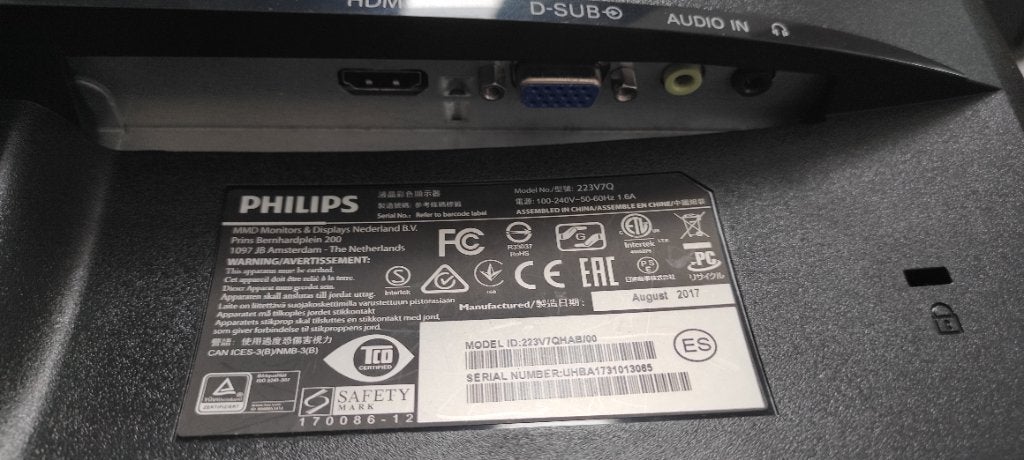 Computerscherm, Ophalen, Gebruikt