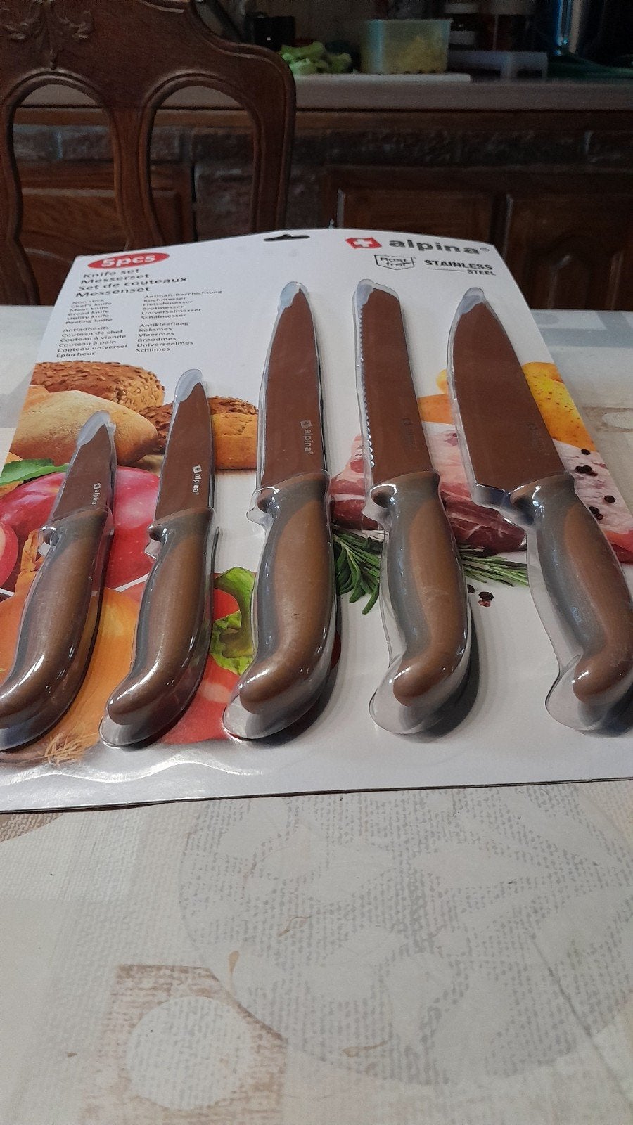 couteaux Alpina [Stainless], Enlèvement