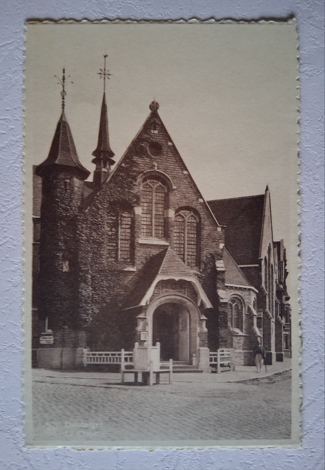 vintage Postkaart De Kapel van Duinbergen, Enlèvement ou Envoi