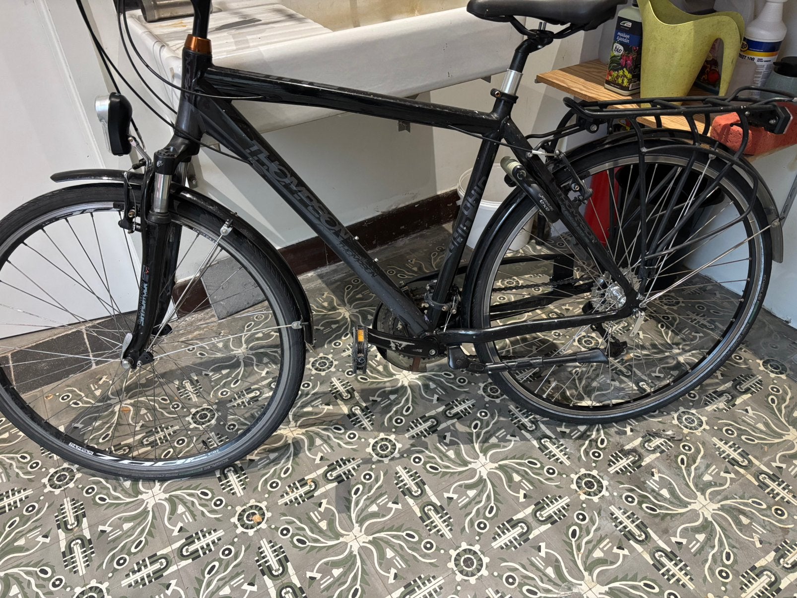 Thompson ohio herenfiets 7x3 versnellingen, Ophalen, Zo goed als nieuw