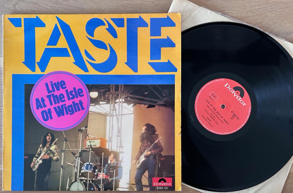 TASTE (RORY GALLAGHER) - Live at the Isle of Wight ( LP ), Cd's en Dvd's, Gebruikt, Verzenden, 1970 - 1979, 12 inch