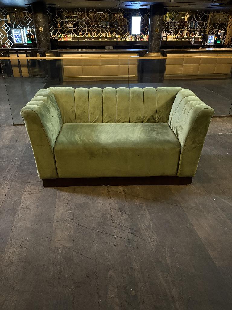 Fauteuil Double (16x)  78cm H + 160cm L 125 euros le mettre, Maison & Meubles, Enlèvement, Tissus