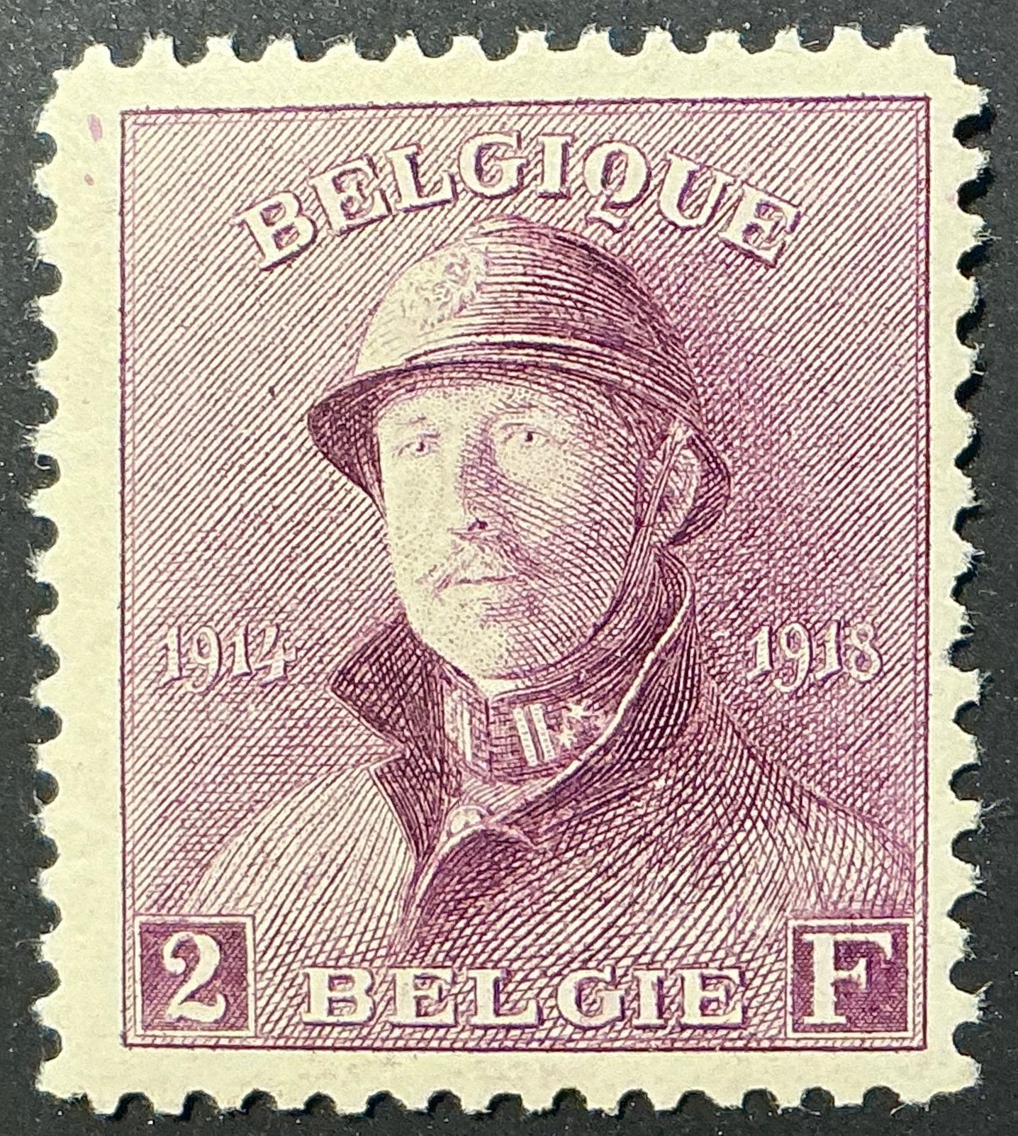 LOT 917. COB: 176. ALBERT I - casque centré., Timbres & Monnaies, Timbres | Europe | Belgique, Neuf, Enlèvement ou Envoi, Non oblitéré