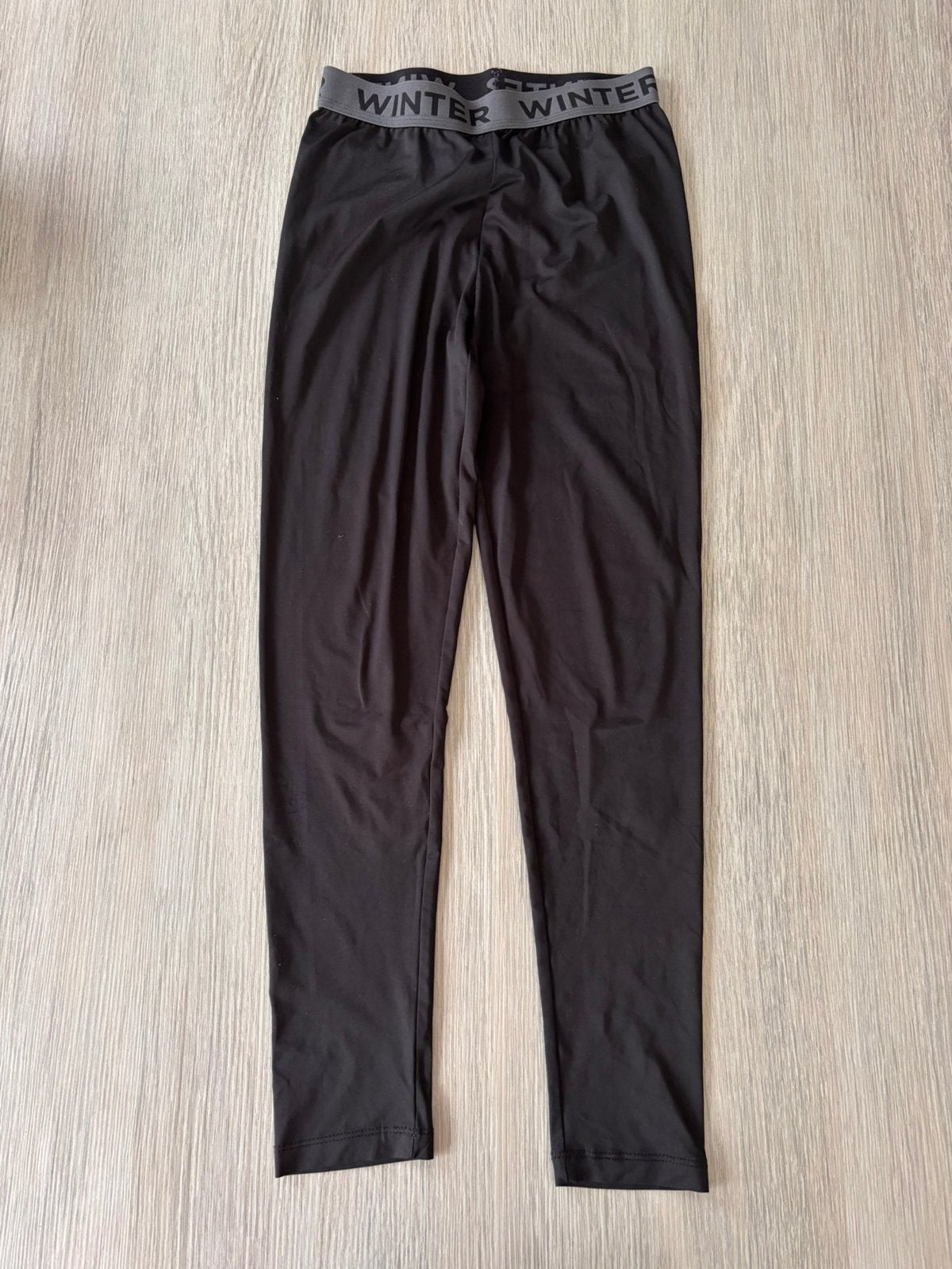 Pantalon thermique (noir) - taille 140/146, Garçon, Enlèvement ou Envoi, Comme neuf, Vêtements de sport ou Maillots de bain