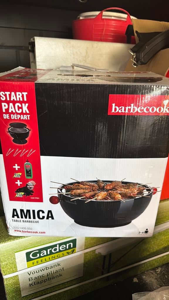 Barbecook tafel barbecue, Tuin en Terras, Ophalen, Zo goed als nieuw