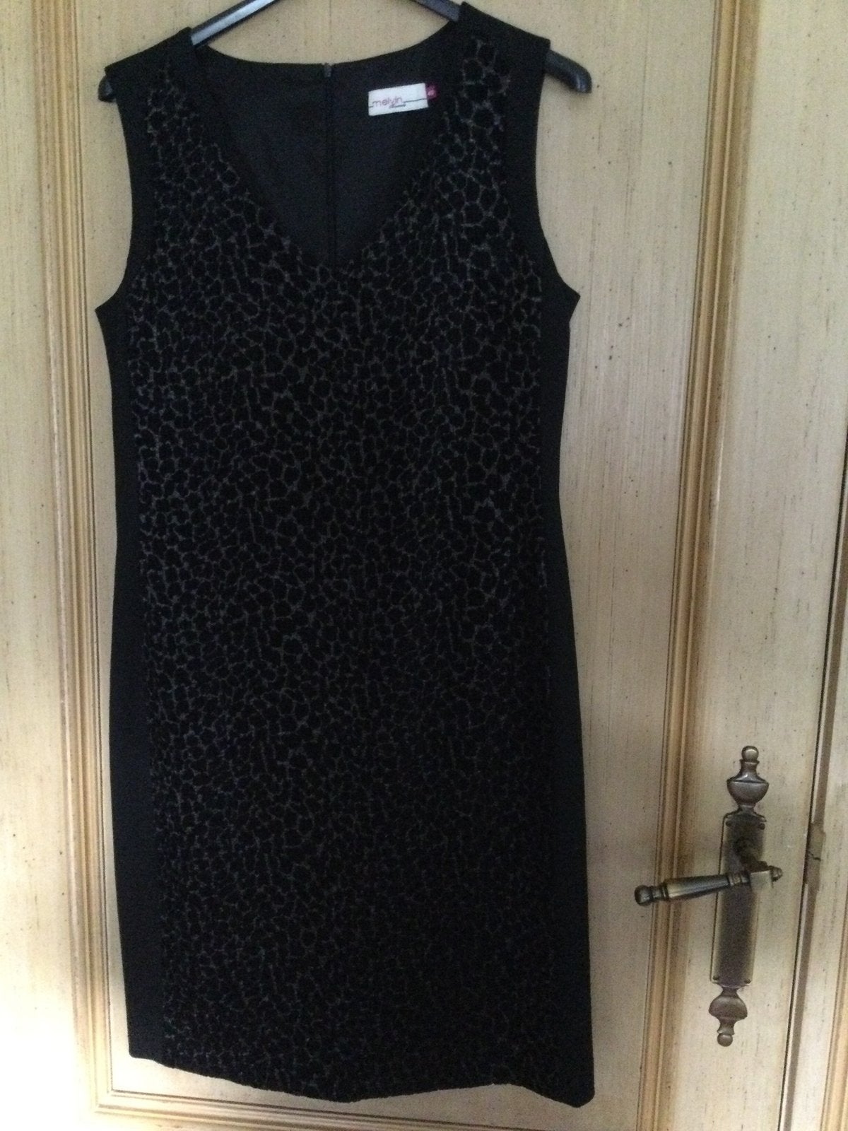 Robe noire Melvin, Vêtements | Femmes, Enlèvement, Comme neuf, Taille 38/40 (M), Noir