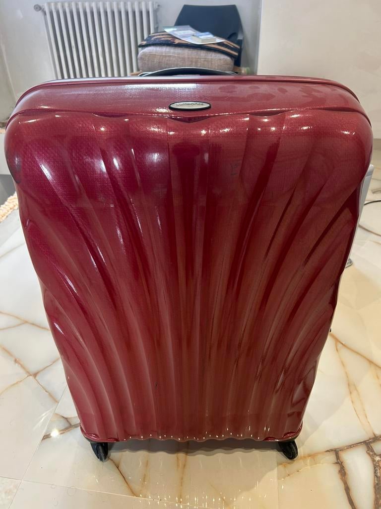 Samsonite C-lite spinner 81 cm, Bijoux, Sacs & Beauté, Valises, Enlèvement, Comme neuf, Clé