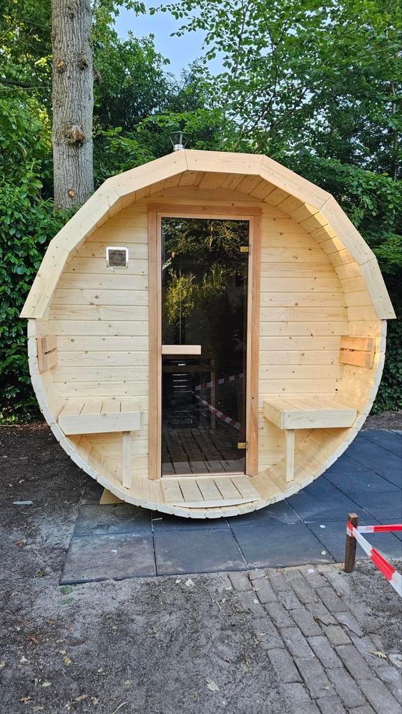 2,5M Barrel Sauna Gratis Levering en Plaatsing, Ophalen of Verzenden