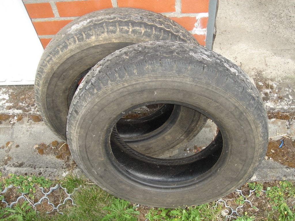 2 DUNLOP SP LT2 UTILITY BANDEN 175R14C 96-94P in goede staat, Auto-onderdelen, Ophalen, 14 inch, 175 mm, All Season
