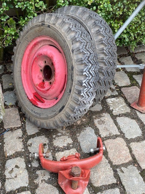 porsche tractor, Ophalen, Gebruikt