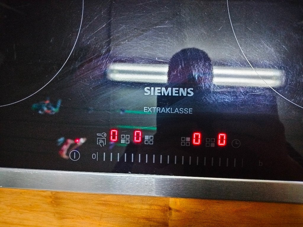 Siemens inductie kookplaat  7400w, Elektronische apparatuur, Ophalen, Gebruikt, 4 kookzones, Energieklasse A of zuiniger