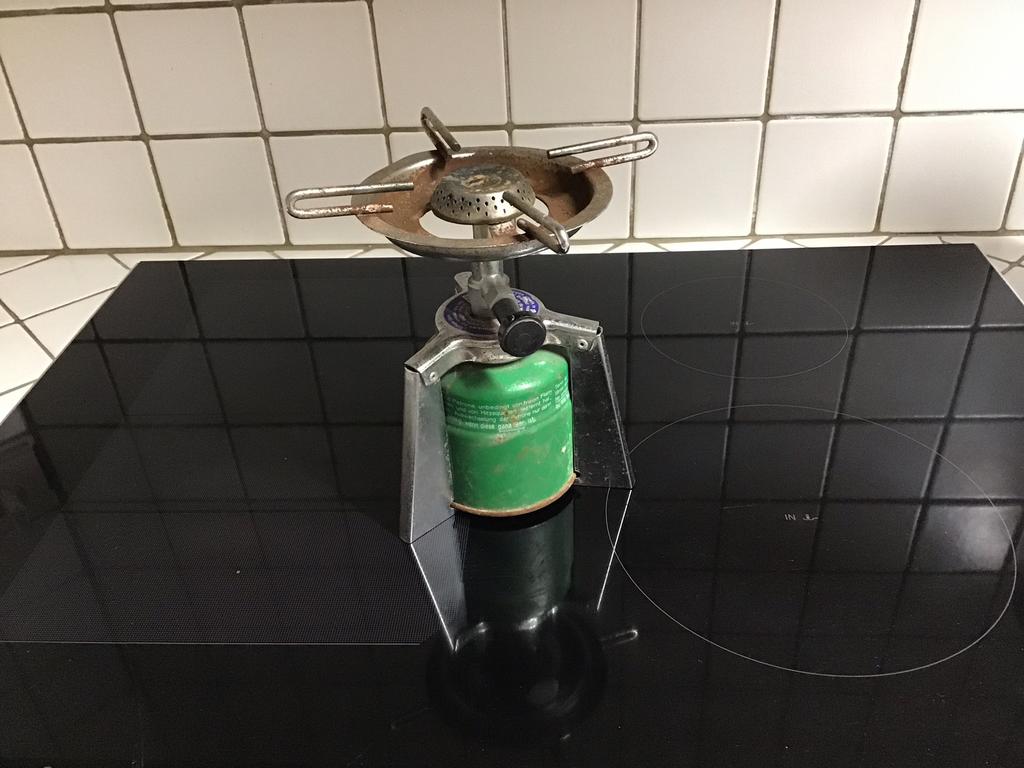 Campinggaz kookpit gasvuur, Caravans en Kamperen, Ophalen of Verzenden, Gebruikt