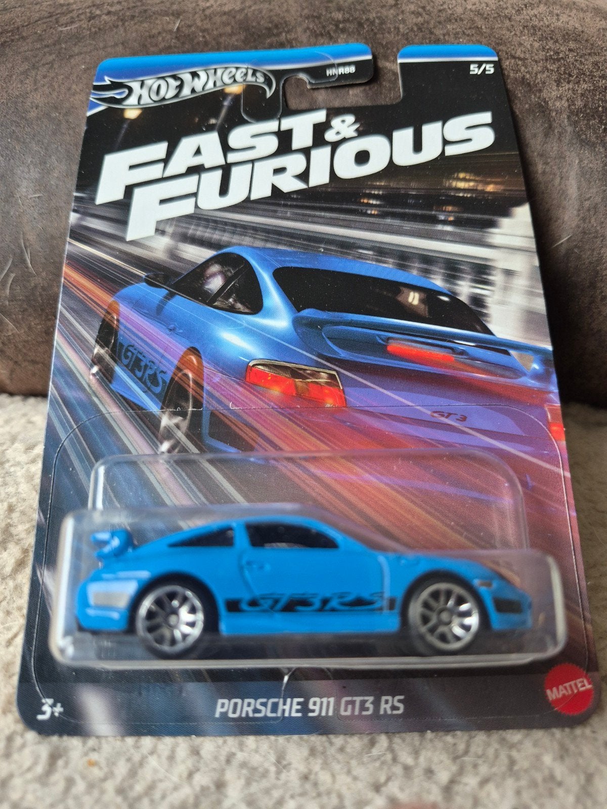 hot wheels fast & furious Porsche 911 gt3 rs, Enlèvement ou Envoi, Neuf, Voiture, Autres marques