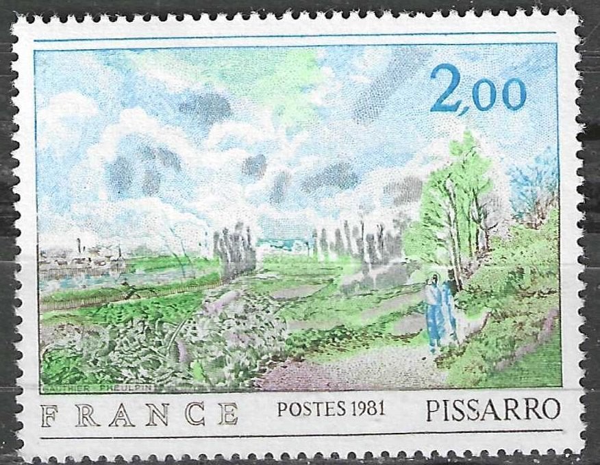 Frankrijk 1981 - Yvert 2136 - Kunstwerken (PF), Verzenden, Postfris
