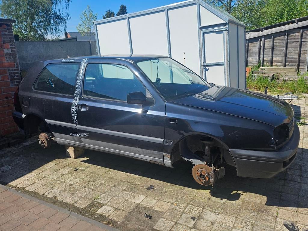 Golf 3 onderdelen, Ophalen
