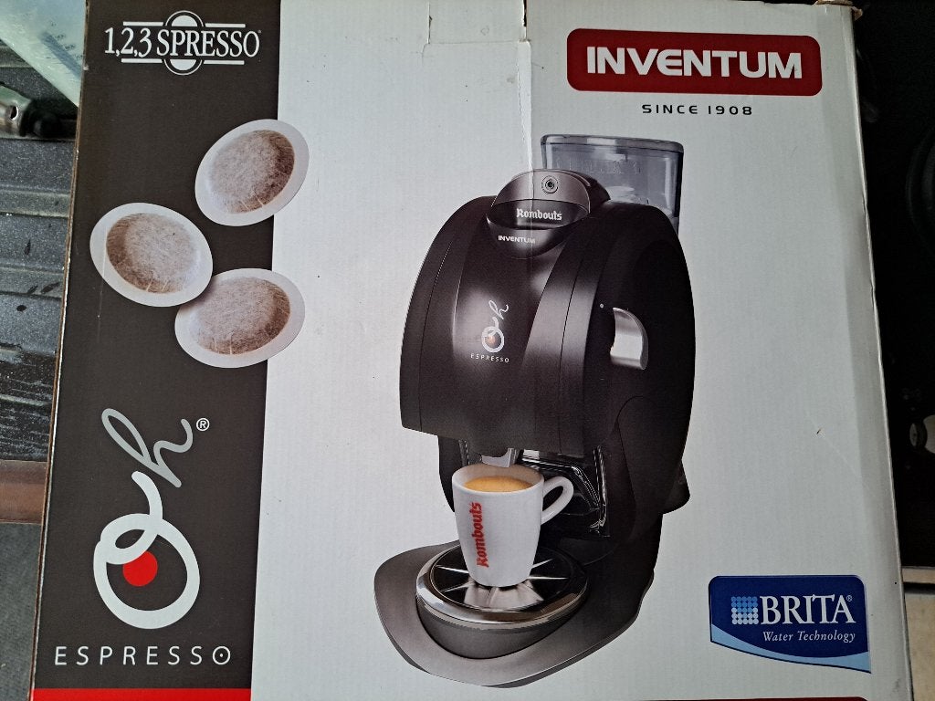 Inventum EM100B, Gebruikt, Overige modellen, Ophalen of Verzenden, Koffiepads en cups
