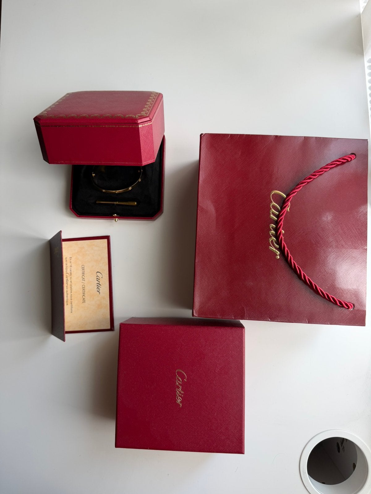High-quality Cartier bracelet, Ophalen of Verzenden, Gebruikt